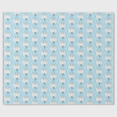 Bull Terrier Painting - Cute Original Dog Art Cadeaupapier (Vlak)