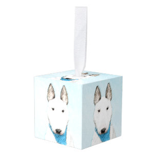 Bull Terrier Painting - Cute Original Dog Art Decoratie