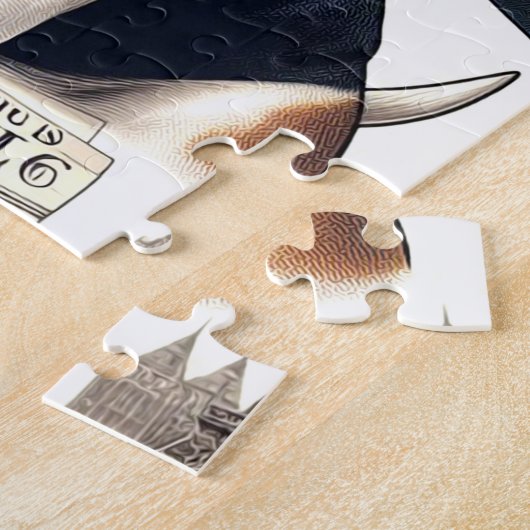  Bull Terrier Pattern Legpuzzel (Zijkant)