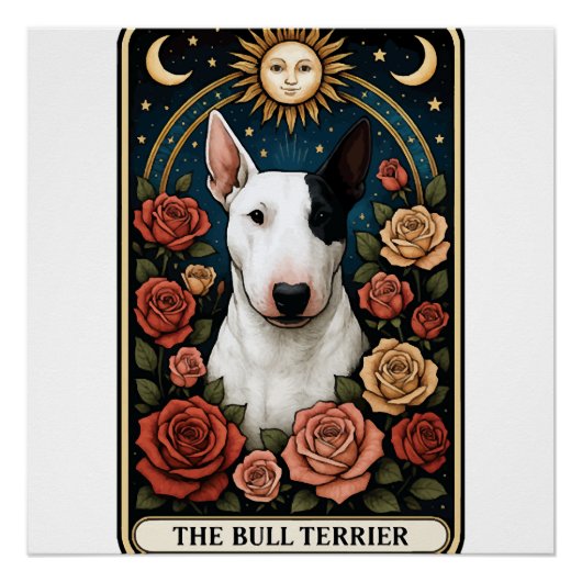 Bull Terrier Perfect Poster (Voorkant)