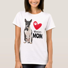 Bull Terrier Personalized Mam T-shirt