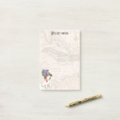 Bull Terrier Pirate Post-it® Notes (Op bureau)