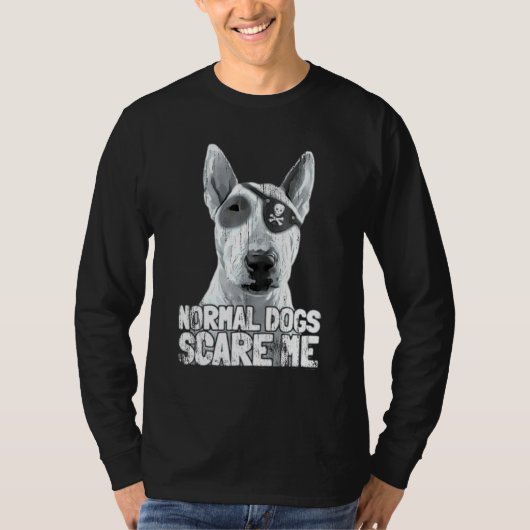 Bull Terrier Pirate T-shirt (Voorkant)