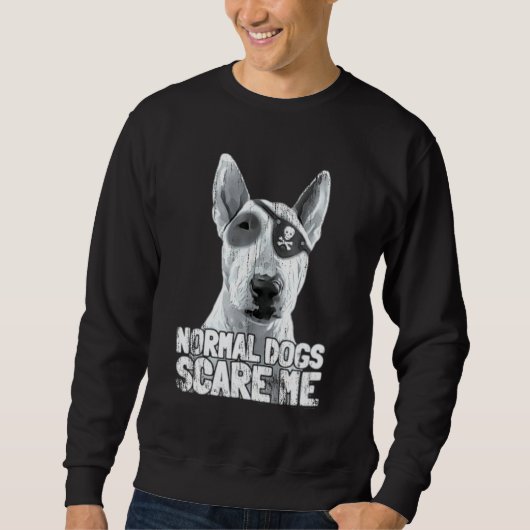 Bull Terrier Pirate Trui (Voorkant)