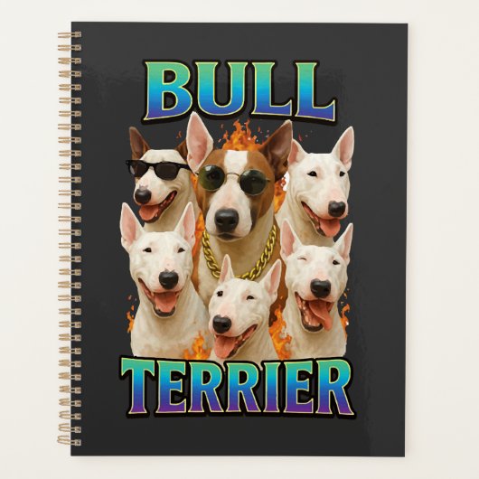 Bull Terrier Planner (Voorkant)