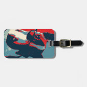 Bull Terrier Political Parody Bagagelabel (Voorkant horizontaal)