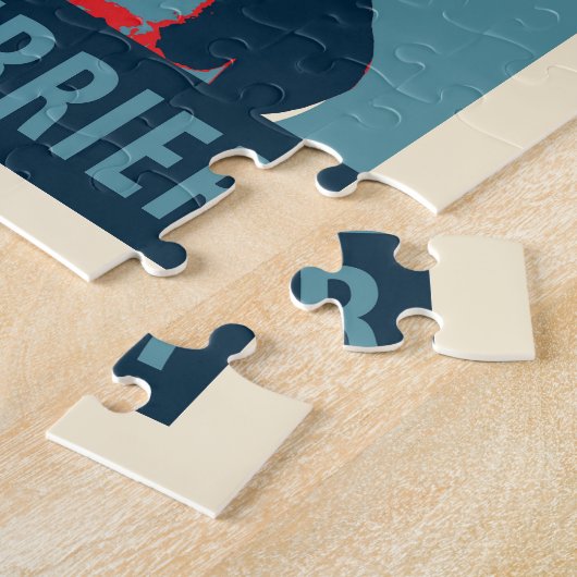 Bull Terrier Political Parody Legpuzzel (Zijkant)