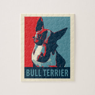 Bull Terrier Political Parody Legpuzzel