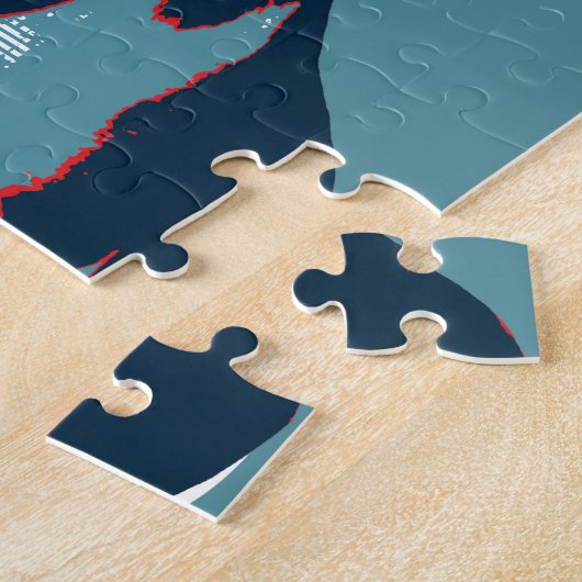 Bull Terrier Political Parody Legpuzzel (Zijkant)