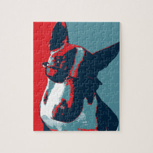 Bull Terrier Political Parody Legpuzzel