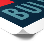 Bull Terrier Political Parody Poster 18x24 (Hoek)