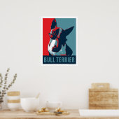 Bull Terrier Political Parody Poster 18x24 (Keuken)