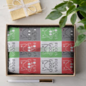 Bull Terrier Pop Art Focus op de GOEDE inspiratie Tissuepapier (Geschenk)