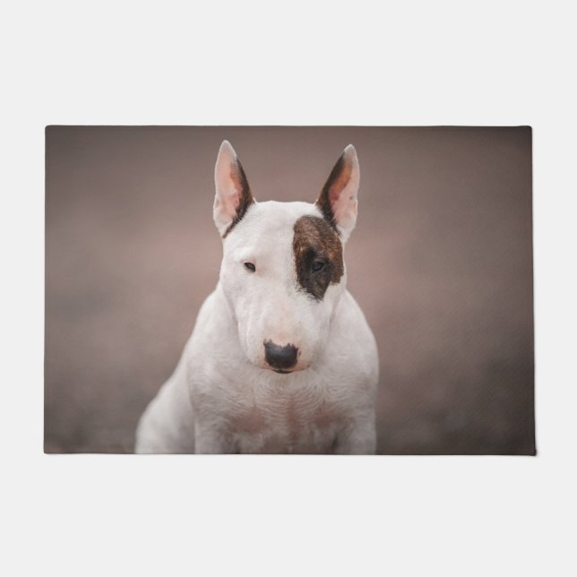 Bull Terrier Portrait Deurmat (Voorkant)