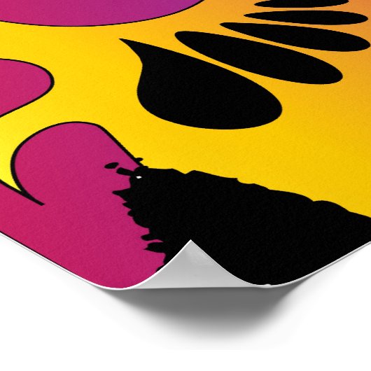 Bull Terrier Poster (Hoek)