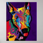 Bull Terrier Poster (Voorkant)