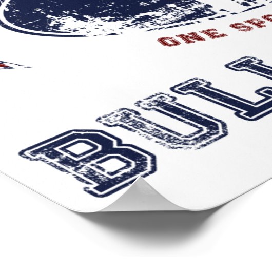 Bull Terrier Poster (Hoek)