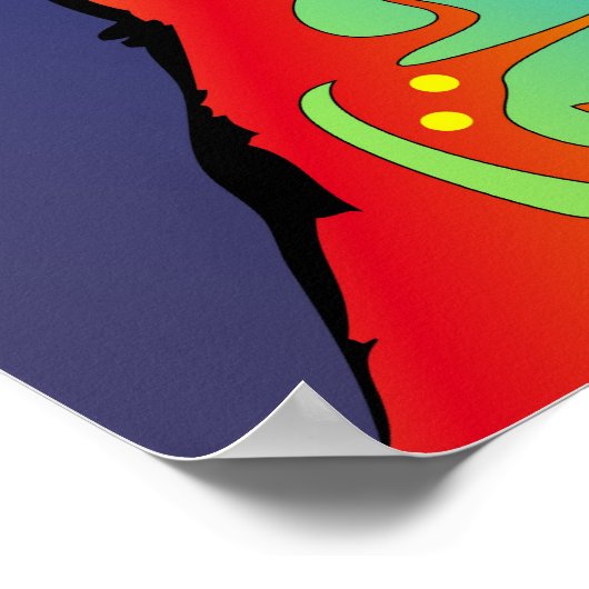 Bull Terrier Poster (Hoek)