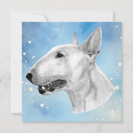Bull Terrier potloodtekening