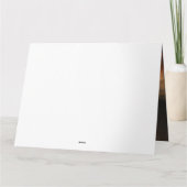 Bull Terrier Puppy Herfst Delight Pompoen Kaart (Achterkant)