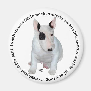 Bull Terrier Puppy Liedjes Magneet