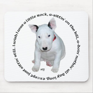 Bull Terrier Puppy Liedjes Muismat