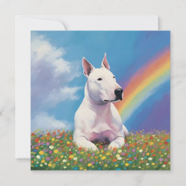 Bull Terrier Rainbow Bridge Bully aangepaste honde