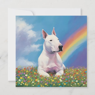 Bull Terrier Rainbow Bridge Bully aangepaste honde