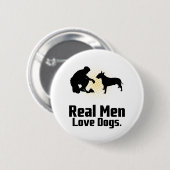 Bull Terrier Ronde Button 5,7 Cm (Voorkant /achterkant)