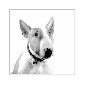 Bull Terrier Rubberstempel (Afrduk)