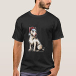 Bull Terrier Santa Claus Pet Merry Christmas Dog X T-shirt<br><div class="desc">Bull Terrier Santa Claus Pet Merry Christmas Dog X Mas Dogs Lange Mouw T Shirt</div>