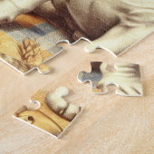  Bull Terrier schilderij Legpuzzel (Zijkant)