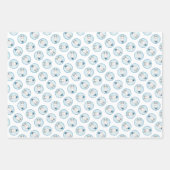 Bull Terrier Schilderij Wit Engels Schattigee Dog  Inpakpapier Vel (Voorkant 2)