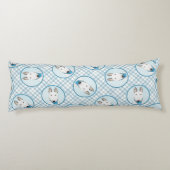 Bull Terrier Schilderij Wit Engels Schattigee Dog Lichaamskussen (Achterkant)