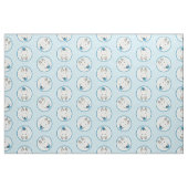 Bull Terrier Schilderij Wit Engels Schattigee Dog  Stof (Fat Quarter)