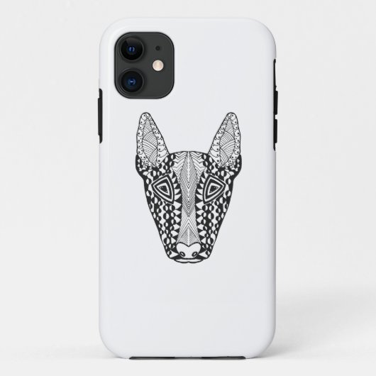 Bull Terrier Sketch Case-Mate iPhone Case (Achterkant)