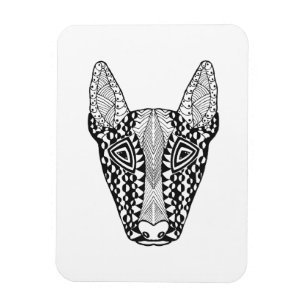 Bull Terrier Sketch Magneet