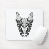 Bull Terrier Sketch Muismat (Met muis)