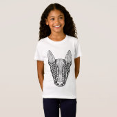 Bull Terrier Sketch T-shirt (Voorkant volledig)