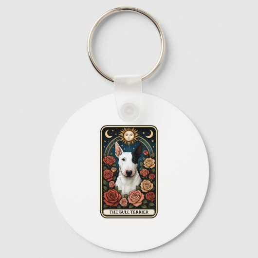 Bull Terrier Sleutelhanger (Voorkant)