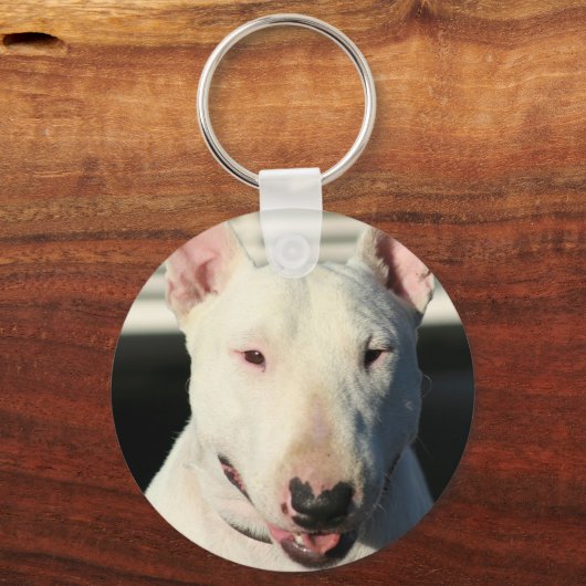 Bull Terrier sleutelhanger (Voorkant)