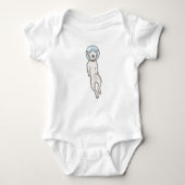 Bull Terrier Space Romper (Voorkant)