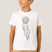 Bull Terrier Space T-shirt (Voorkant)