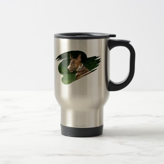 Bull Terrier Stainless Travel Mug Reisbeker (Rechts)
