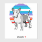 Bull Terrier Sticker (Vel)