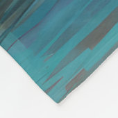 Bull Terrier Strand Surfen Schilderij Fleece Deken (Hoek)