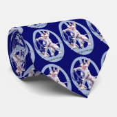 Bull Terrier Stropdas (Opgerold)