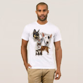 Bull Terrier T-shirt (Voorkant volledig)