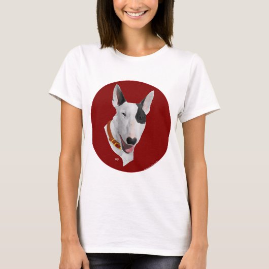 Bull Terrier T-shirt (Voorkant)