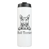 Bull Terrier Thermosbeker (Voorkant)